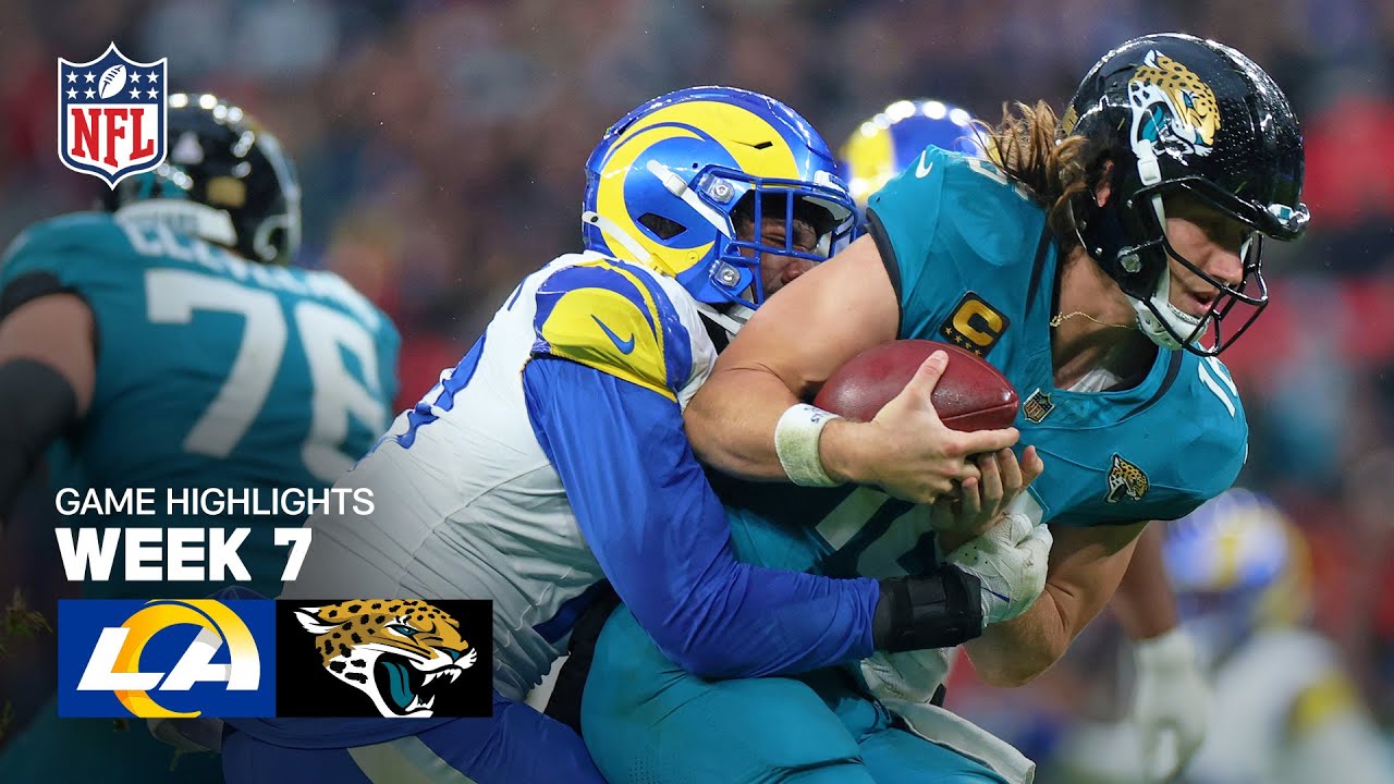 Los Angeles Rams vs. Jacksonville Jaguars Game Highlights | 2025 NFL Season Week 7
