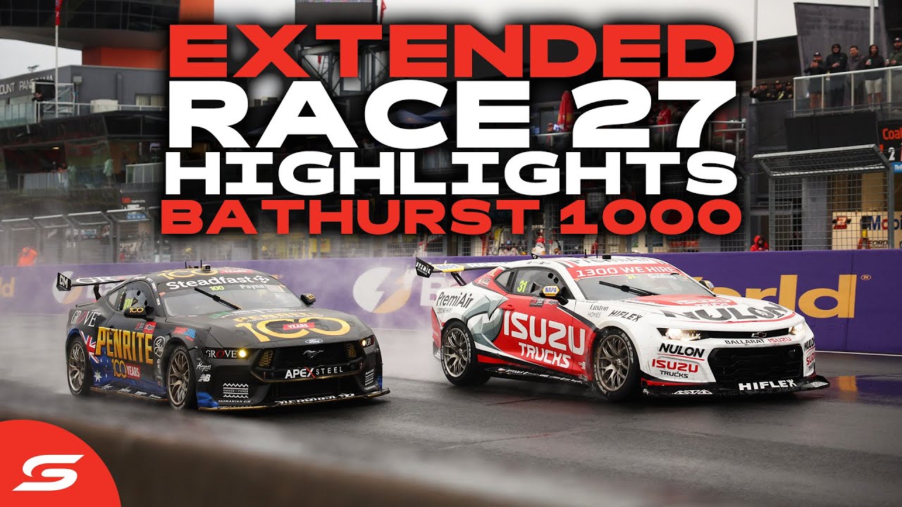 Extended Race 27 Highlights - Repco Bathurst 1000 | 2025 Repco Supercars Championship