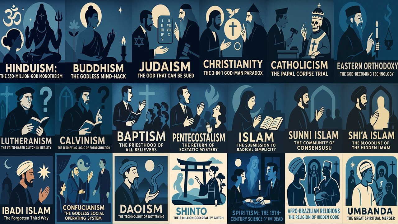 The historical facts about every god ever invented